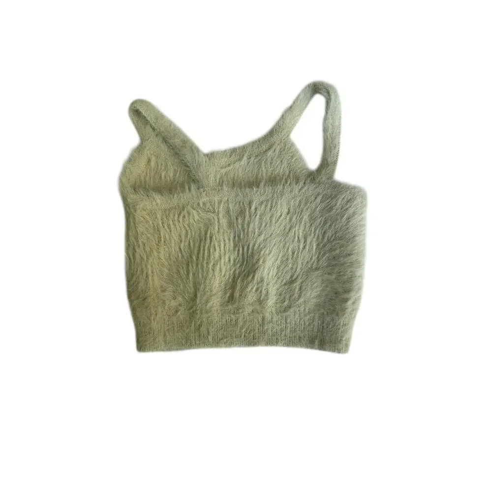 Rylee + Cru Girls Cream Fuzzy Knit Lounge Set Size 2-3 Y